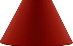 Enfärgade Runda Lampskärmar<Globen Lighting Iris Lampskärm Ø20cm Burgundy