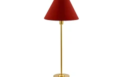 Enfärgade Runda Lampskärmar<Globen Lighting Iris Lampskärm Ø20cm Burgundy