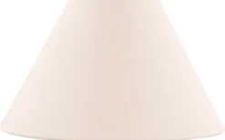 Globen Lighting Iris Lampskärm Ø20cm Creme* Enfärgade Runda Lampskärmar
