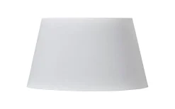 Enfärgade Runda Lampskärmar<ArmaturHantverk Iris Lampskärm Ø42cm Vit