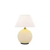 Globen Lighting Iris Portabel Bordslampa 23cm Creme* Uppladdningsbara Lampor Inomhus|Bordslampor
