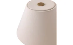 Globen Lighting Iris Portabel Bordslampa 23cm Creme* Uppladdningsbara Lampor Inomhus|Bordslampor