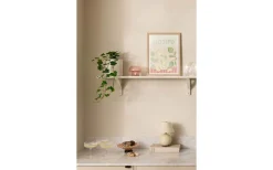 Globen Lighting Iris Portabel Bordslampa 23cm Creme* Uppladdningsbara Lampor Inomhus|Bordslampor