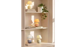 Globen Lighting Iris Portabel Bordslampa 23cm Creme* Uppladdningsbara Lampor Inomhus|Bordslampor