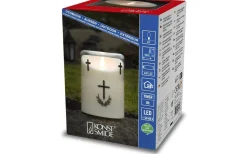 Konstsmide Irissa III Batteridrivet Gravljus 15cm Vit IP44* Gravljus|Gravljus