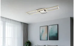 Trio Lighting Irvine Plafond LED matt mässing/matt svart* Plafonder