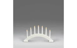 Visa Alla Adventsljusstakar|Adventsljusstakar 0-30 Cm<Konstsmide Isdans Adventsljusstake 23cm Vit