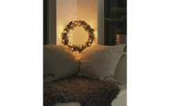 Isdimma Ljusslinga 4,9m 50L Amber LED Frostad topp