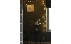 Isdimma Ljusslinga 4,9m 50L Amber LED Frostad topp