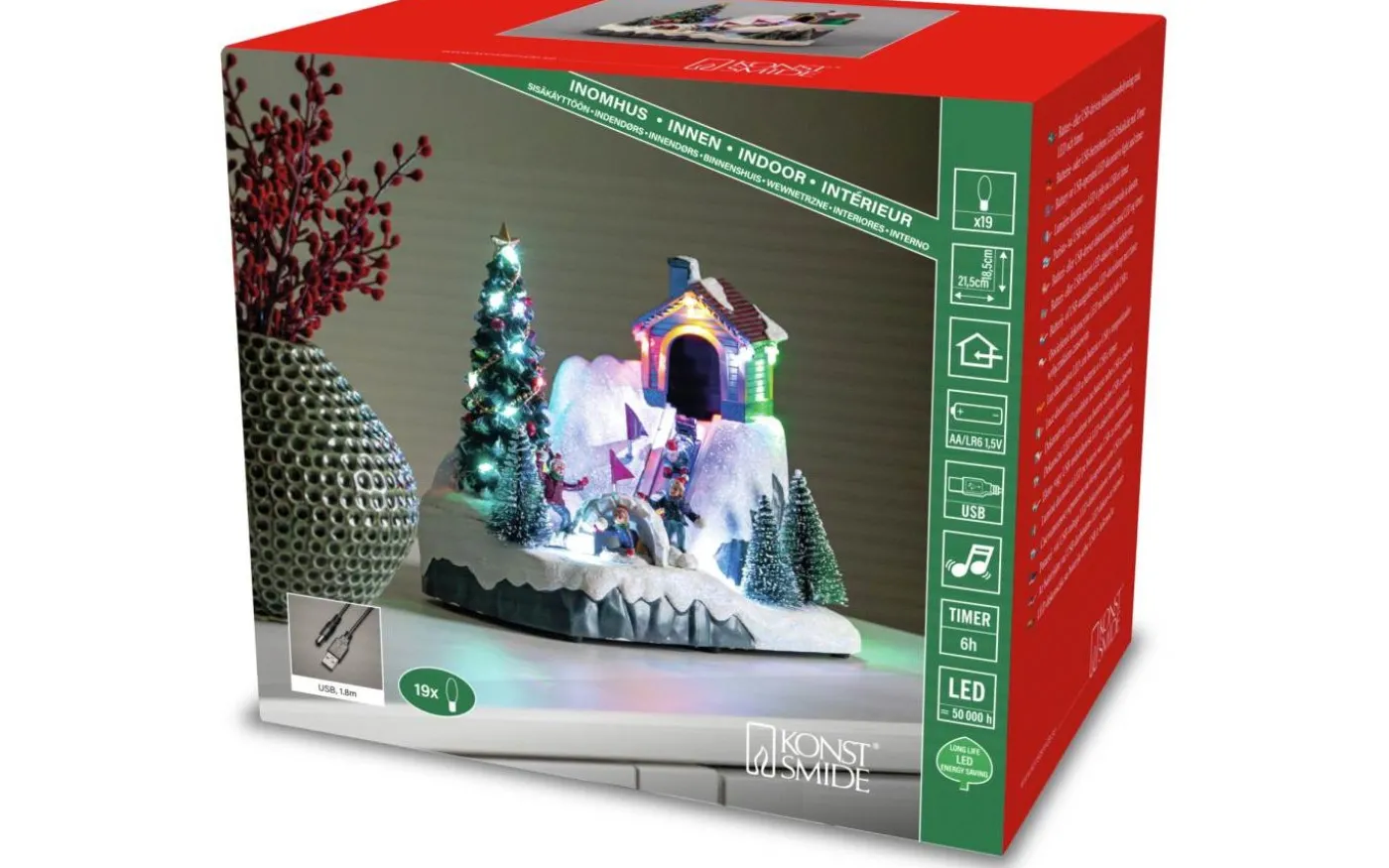 Isflinga Batteridriven Vinterby 21,5cm