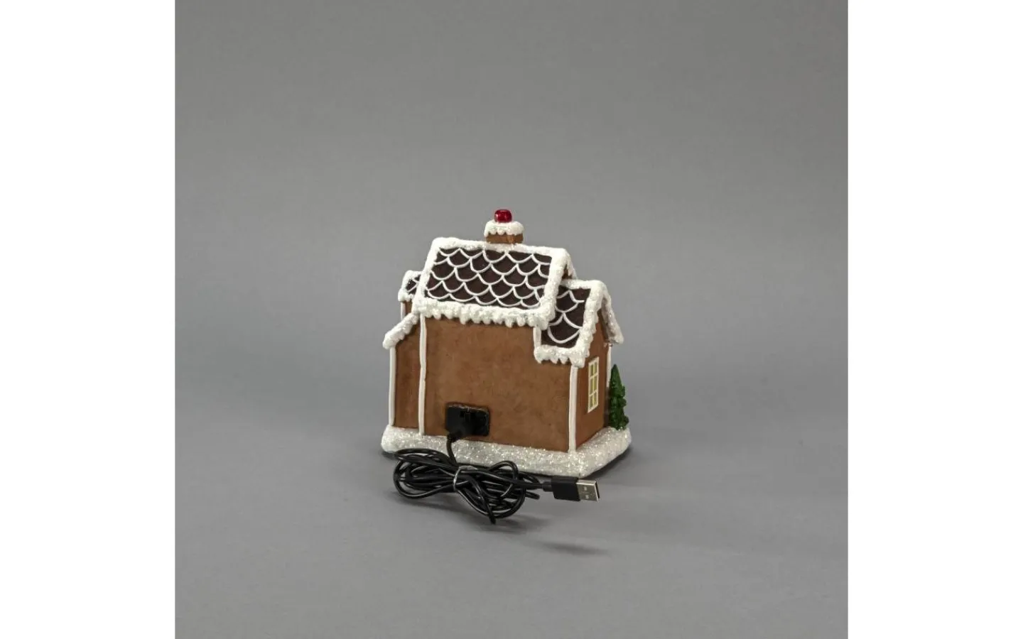 Konstsmide Isflinga Batteridrivet Pepparkakshus 16,5cm* Julbyar Och Figurer