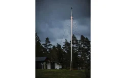Isgnistra Flaggstångsslingor 5x6,27m Amber LED IP44