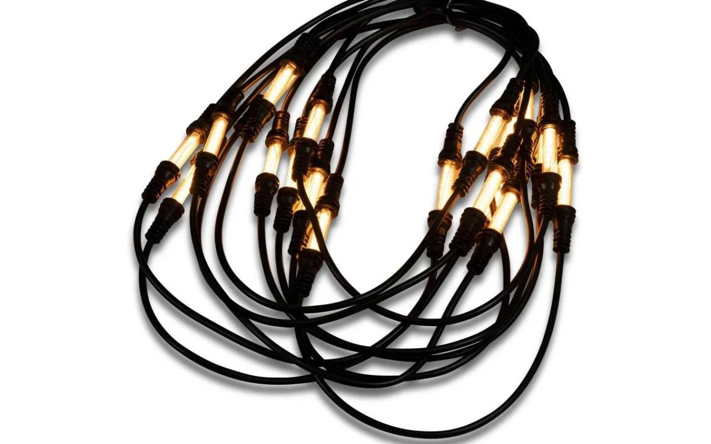 Konstsmide Isgnistra Ljusslinga 9,57m 30L Amber LED IP44* Korta Ljusslingor (1-10M)|Ljusslingor Utomhus