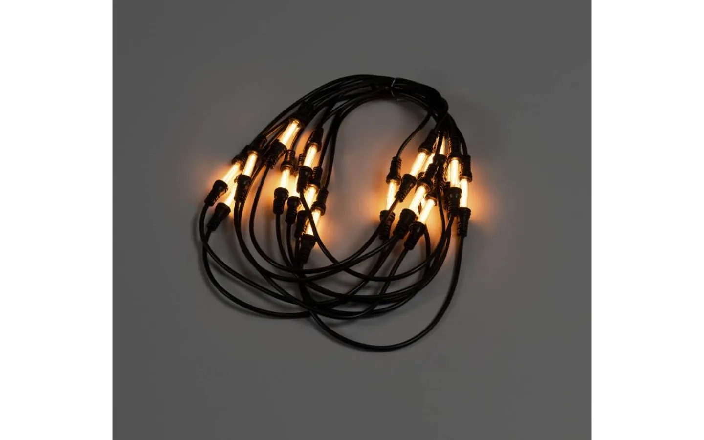 Konstsmide Isgnistra Ljusslinga 9,57m 30L Amber LED IP44* Korta Ljusslingor (1-10M)|Ljusslingor Utomhus