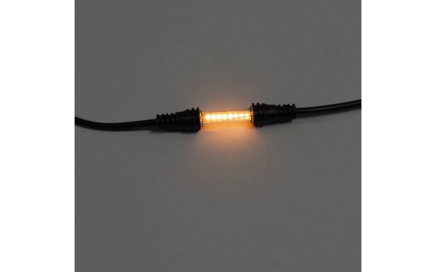 Konstsmide Isgnistra Ljusslinga 9,57m 30L Amber LED IP44* Korta Ljusslingor (1-10M)|Ljusslingor Utomhus