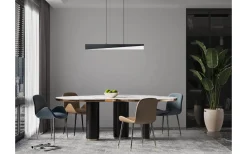 Eglo Isidro Taklampa LED 3000K 27W Svart* Avlånga Taklampor