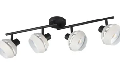 Avlånga Takspotlights|Takspot Med Minst 4 Lampor<Reality Isla Spotlight 4-delad E14 varmgrå/mattsvart