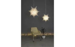 Exklusiva Pappersstjärnor|Visa Alla Julstjärnor<Konstsmide Isros Julstjärna 60cm Vit