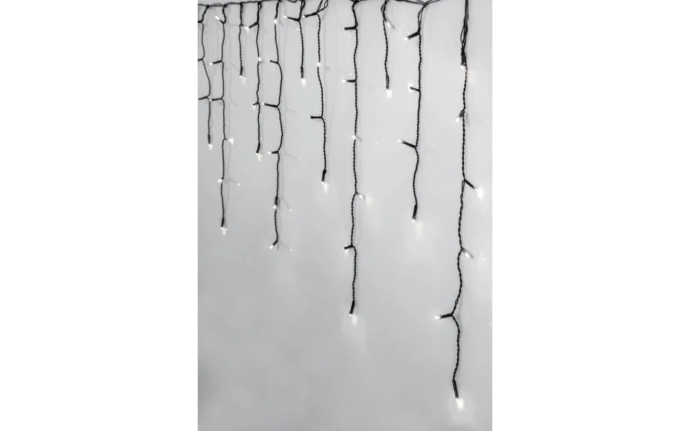 Istappsslinga Crispy Ice White 12x0,5m 480LED IP44