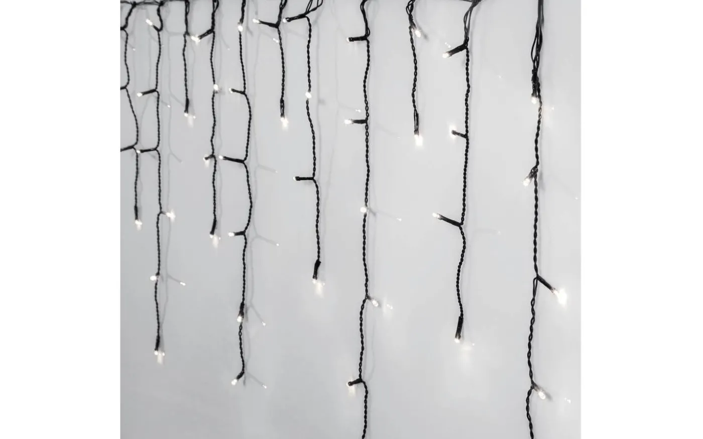 Istappsslinga Crispy Ice White 12x0,5m 480LED IP44