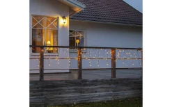 Istappsslinga Golden Warm White 11,9x0,55cm Svart IP44