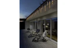 Ljusgardiner Och Istappsslingor<Konstsmide Istappsslinga 7,75m Amber IP44