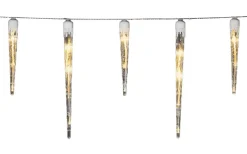 Ljusgardiner Och Istappsslingor<Konstsmide Istappsslinga 7,75m Amber IP44