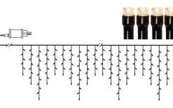 Star Trading Istappsslinga Shiny Warm White 24x0,55m 960LED IP44* Ljusgardiner Och Istappsslingor|Shiny Warm White Ljusslingor (2700K)