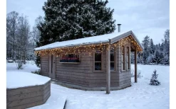 Star Trading Istappsslinga Shiny Warm White 24x0,55m 960LED IP44* Ljusgardiner Och Istappsslingor|Shiny Warm White Ljusslingor (2700K)