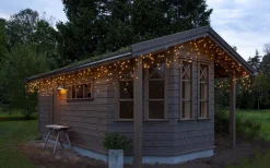 Star Trading Istappsslinga Shiny Warm White 24x0,55m 960LED IP44* Ljusgardiner Och Istappsslingor|Shiny Warm White Ljusslingor (2700K)