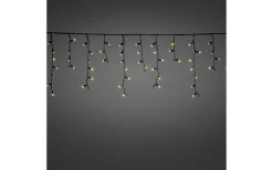 Konstsmide Istappsslinga Start System LED 31V 2,4m Amber, Svart IP44* System 31V Konstsmide