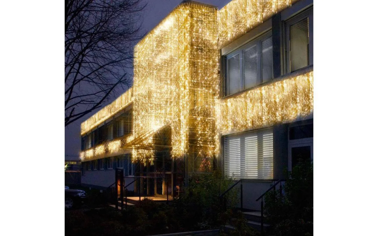 Star Trading Istappsslinga System LED 2x1m Varmvit Svart Kabel* System Led Startrading