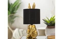 Bordslampor<Mauro Ferretti Ivo Bordslampa Kanin 43cm Guld/Svart