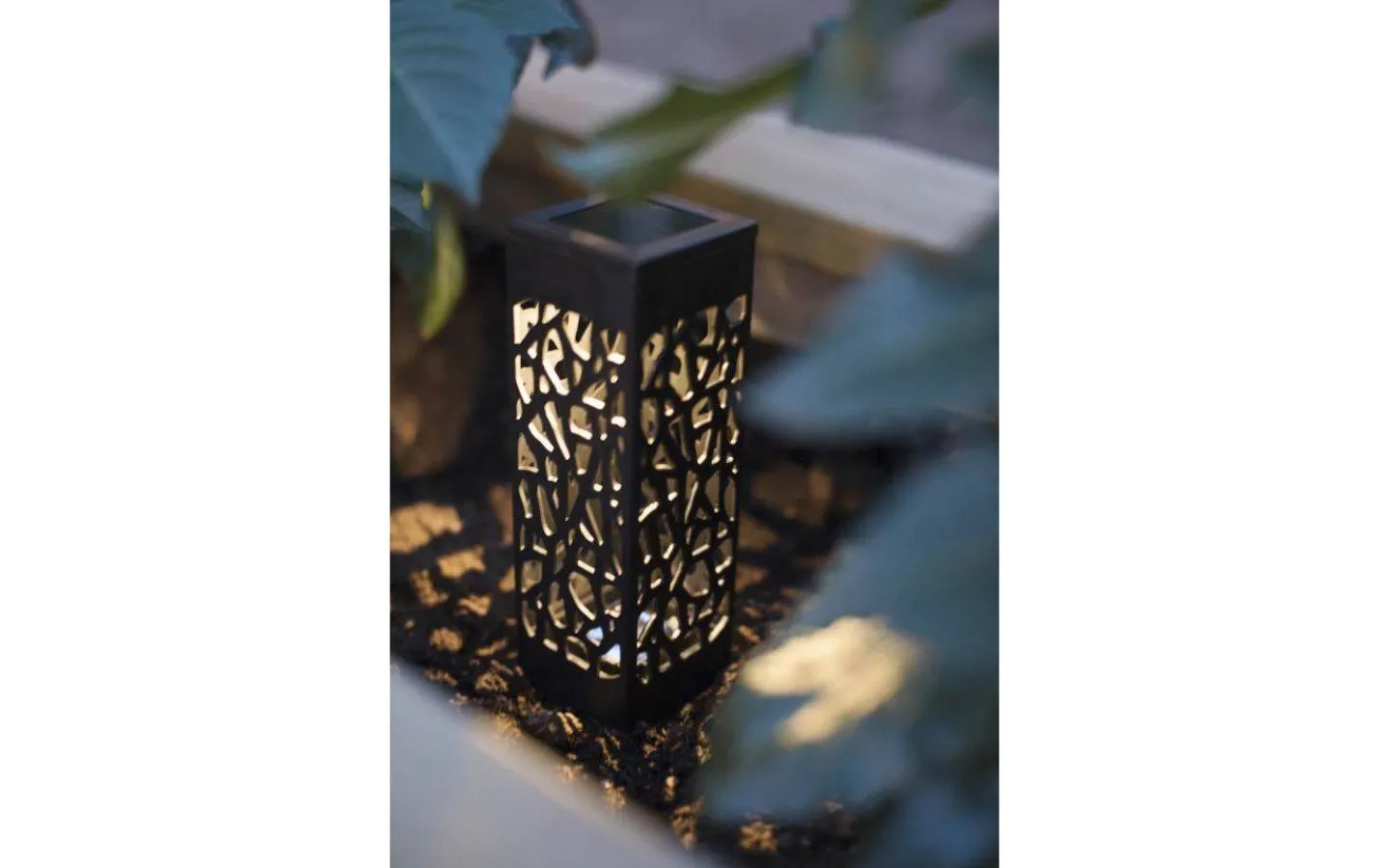 Star Trading Izola Mini Solcellslampa 3-pack Svart* Solcellslampor Dekoration|Solcellslampor Vägg