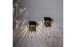 Solcellslampor Vägg|Visa Alla Solcellslampor<Star Trading Izola Solcellslampa 2-pack Vägglykta Varmvit