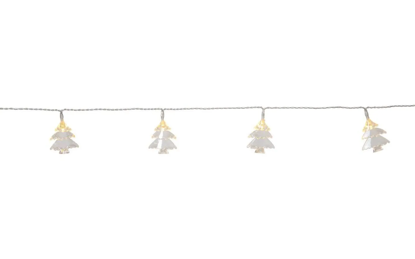 Batterislingor|Batterislingor Inomhus<Star Trading Izy Batteridriven Ljusslinga 13,5m Transparent Julgran Inomhus