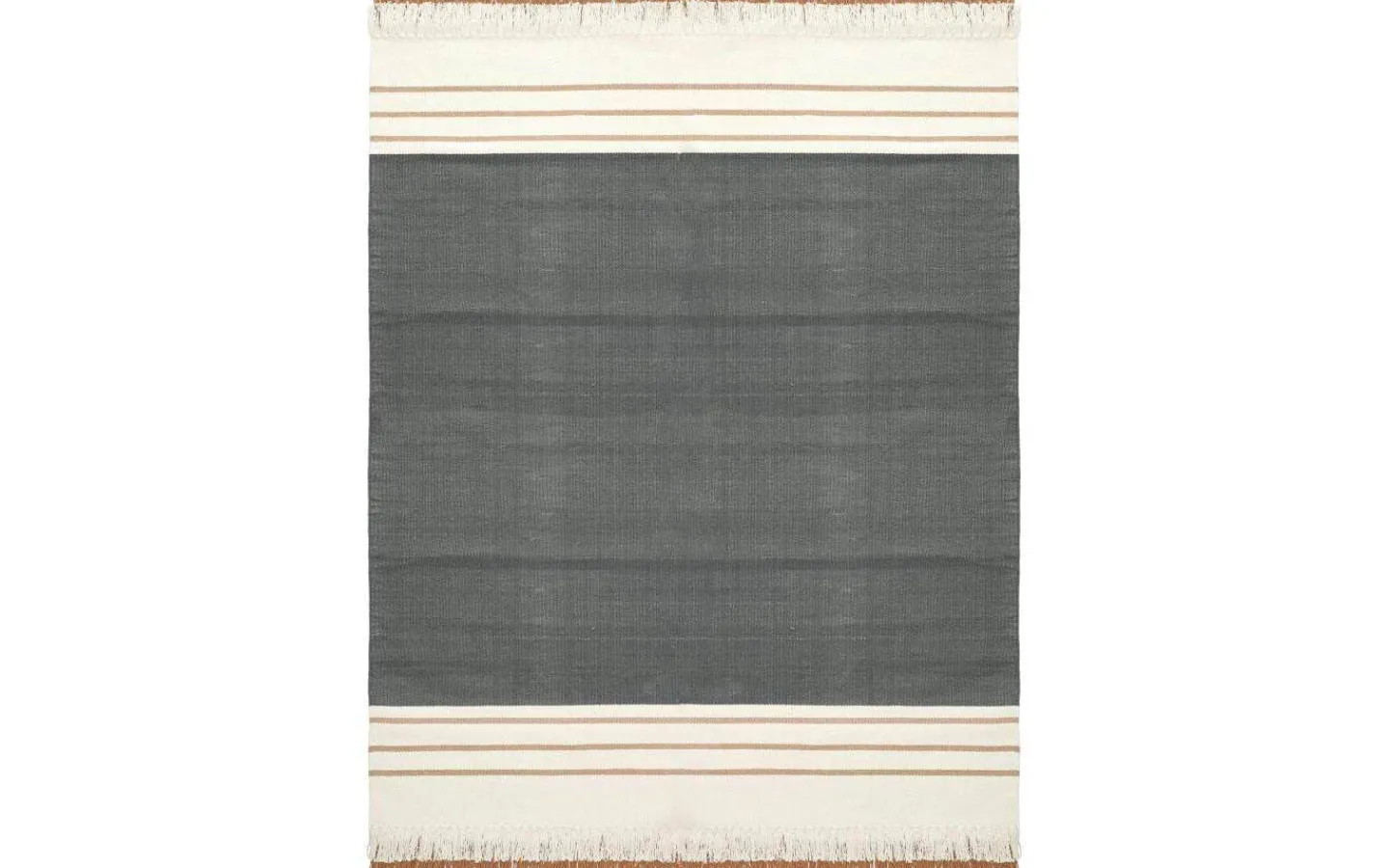 Svanefors Jackie Matta Asfalt 200x300cm* Slätvävda Mattor