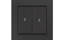 Strömbrytare & Vägguttag<Malmbergs Jalusibrytare Optima Svart