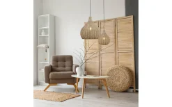 Stora Taklampor Ø50-69 Cm<Trio Lighting Janne Takpendel 54cm E27 naturfärgad/jute