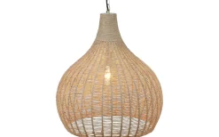 Stora Taklampor Ø50-69 Cm<Trio Lighting Janne Takpendel 54cm E27 naturfärgad/jute