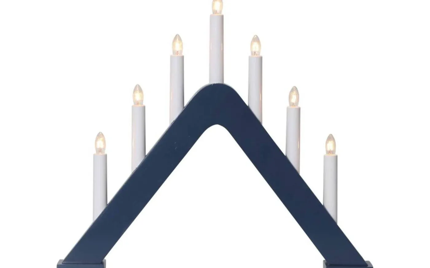 Jarve Adventsljusstake Blå 36cm