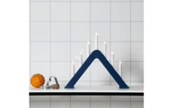 Jarve Adventsljusstake Blå 36cm
