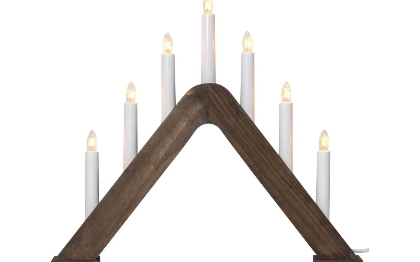 Jarve Adventsljusstake Brun 36cm