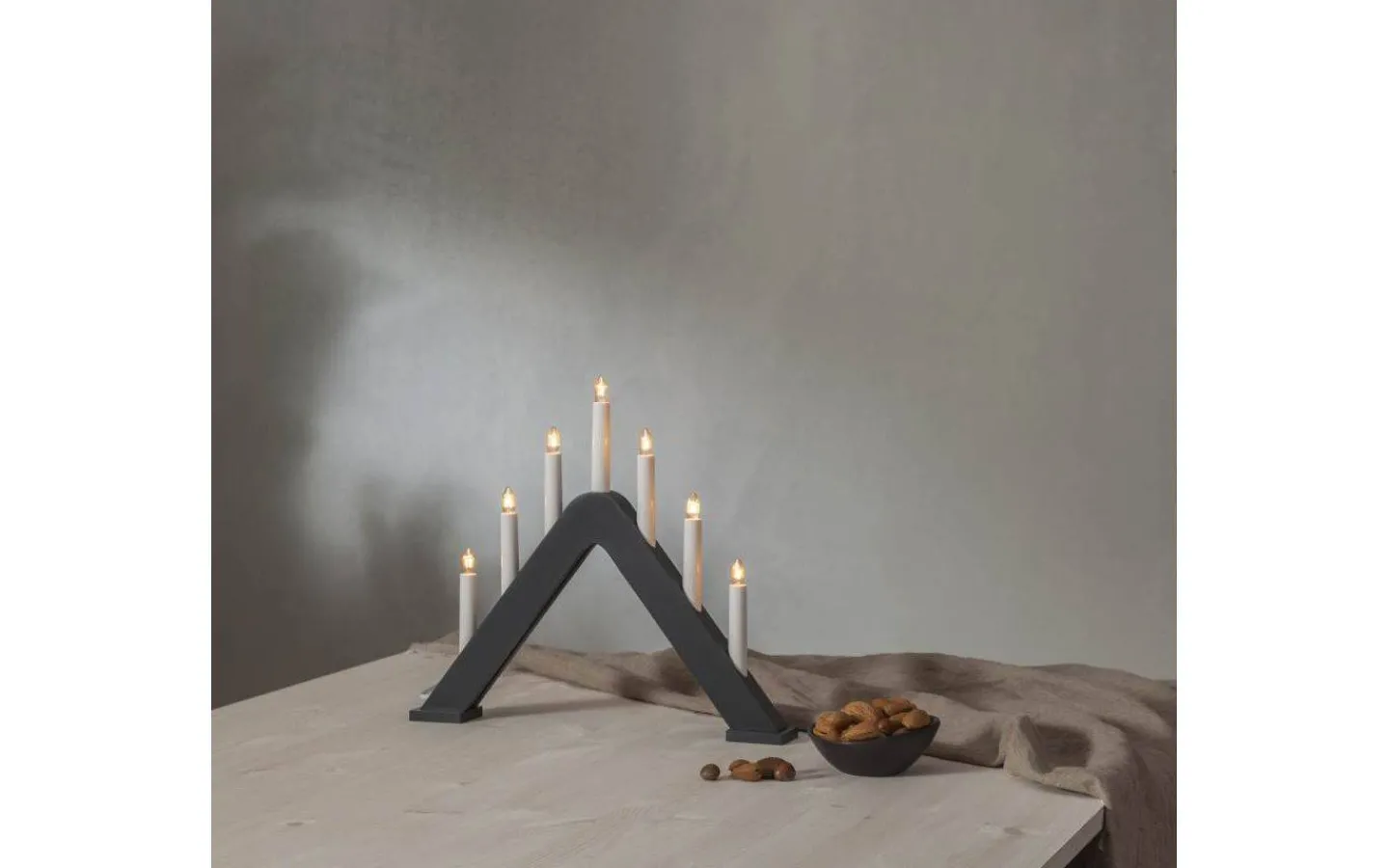 Star Trading Jarve Adventsljusstake Grafit 36cm* Visa Alla Adventsljusstakar|Adventsljusstakar 31-60 Cm