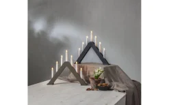 Star Trading Jarve Adventsljusstake Grafit 36cm* Visa Alla Adventsljusstakar|Adventsljusstakar 31-60 Cm