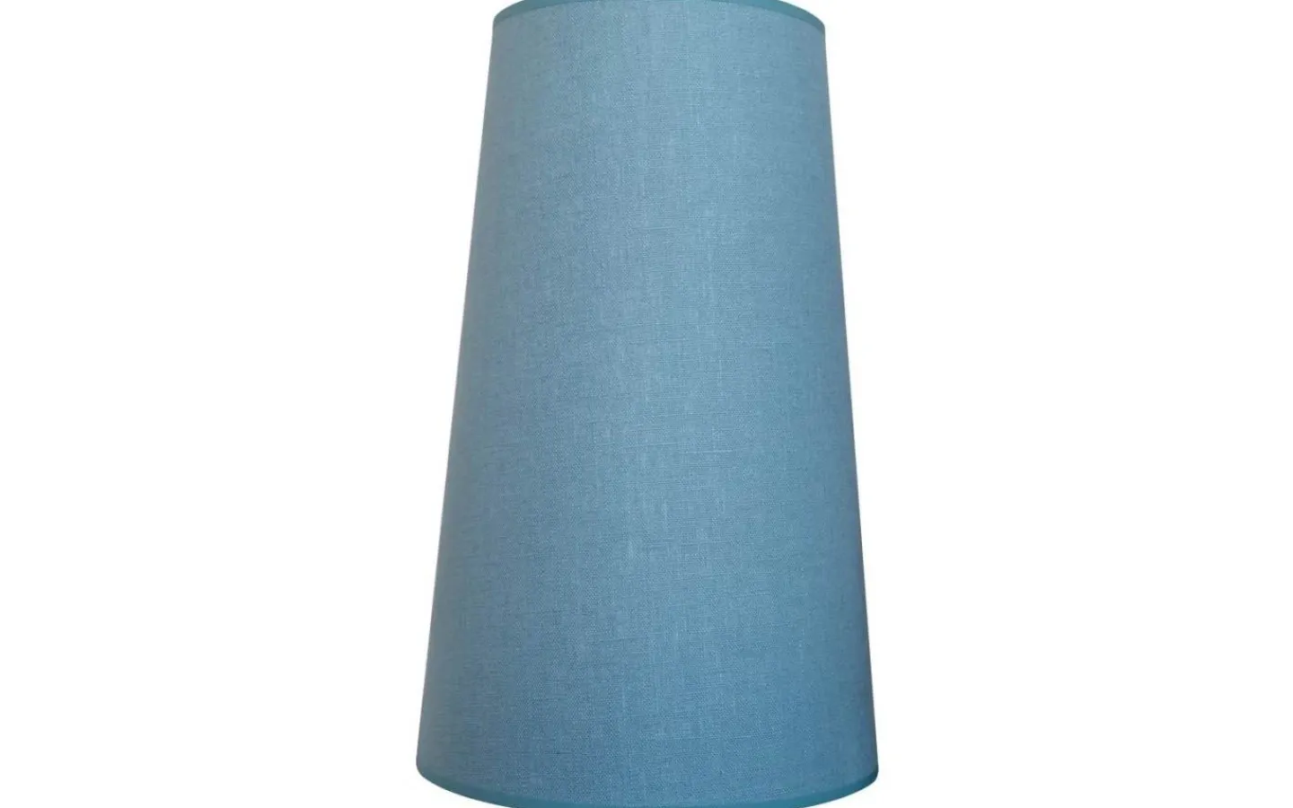 Enfärgade Runda Lampskärmar<ArmaturHantverk Jasmin Lampskärm Ø25cm Ljusblå