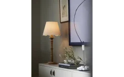 PR Home Jasmine Lampskärm Linen 26cm* Enfärgade Runda Lampskärmar