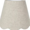 Enfärgade Runda Lampskärmar<PR Home Jasmine Lampskärm Linen 20cm