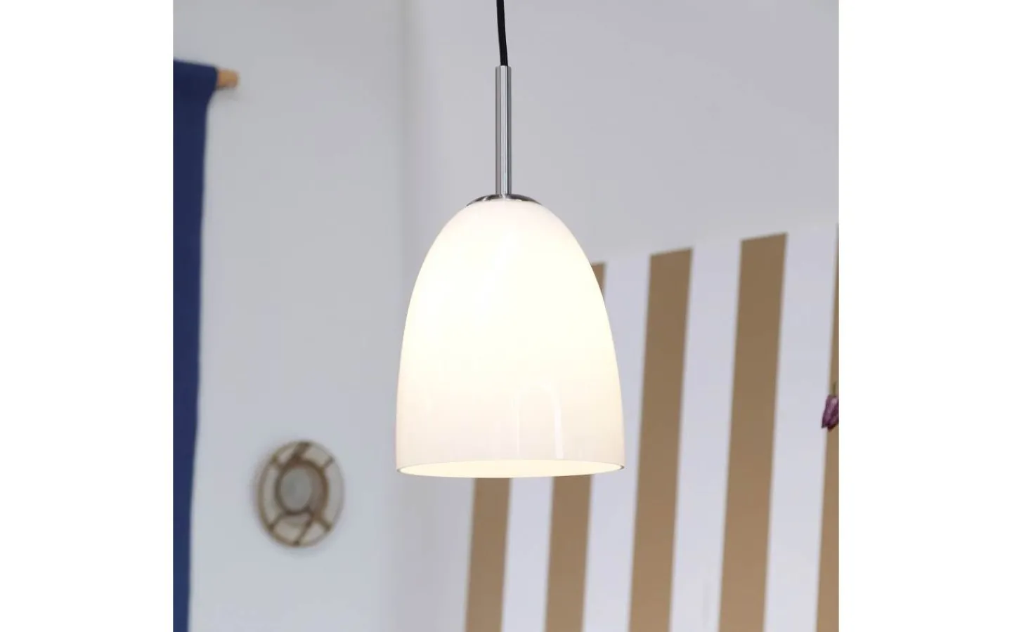 Dyberg Larsen Jazz Fönsterlampa 18cm Opal/Borstad Stål* Fönsterlampor