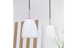 Dyberg Larsen Jazz Fönsterlampa 18cm Opal/Borstad Stål* Fönsterlampor